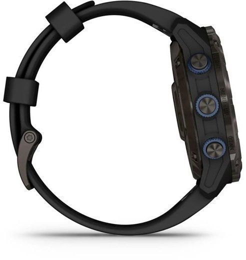 Смарт-часы Garmin Descent Mk3i 51mm Carbon Grey DLC Titanium with Black Silicone Band and Descent T2 Transceiver 1244081 фото