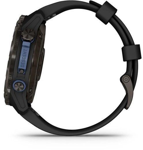 Смарт-часы Garmin Descent Mk3i 51mm Carbon Grey DLC Titanium with Black Silicone Band and Descent T2 Transceiver 1244081 фото