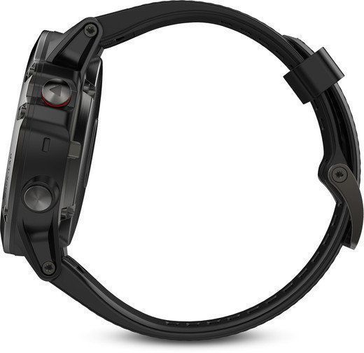 Смарт-годинник Garmin Fenix ​​5x Slate Gray Sapphire With Black Band 391712 фото