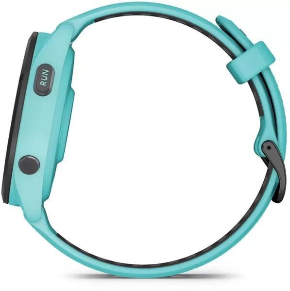 Смарт-часы Garmin Forerunner 265 Black Bezel with Aqua Case and Aqua/Black Silicone Band 1063000 фото
