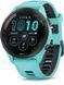 Смарт-часы Garmin Forerunner 265 Black Bezel with Aqua Case and Aqua/Black Silicone Band 1063000 фото 1