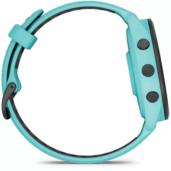 Смарт-часы Garmin Forerunner 265 Black Bezel with Aqua Case and Aqua/Black Silicone Band 1063000 фото