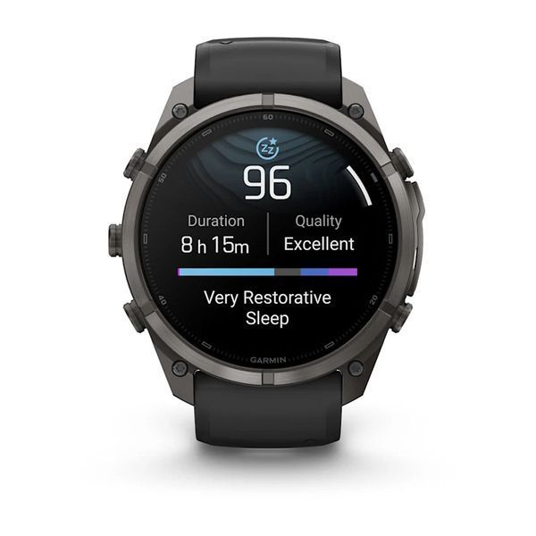 Смарт-годинник Garmin Fenix 9 Pro 51mm Carbon Gray DLC Titanium with Black Silicone Band (010-04337-15/16) 1482148 фото