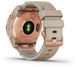 Смарт-часы Garmin Fenix 7S Sapphire Solar Rose Gold Titanium with Limestone Leather Band 894153 фото 2