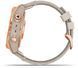 Смарт-часы Garmin Fenix 7S Sapphire Solar Rose Gold Titanium with Limestone Leather Band 894153 фото 9