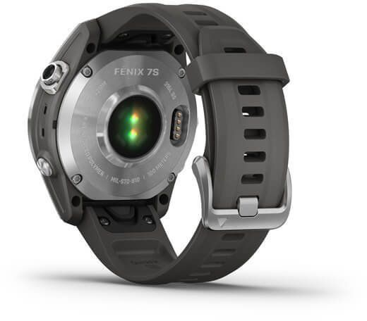 Смарт-часы Garmin Fenix 7S Silver with Graphite Band 894148 фото