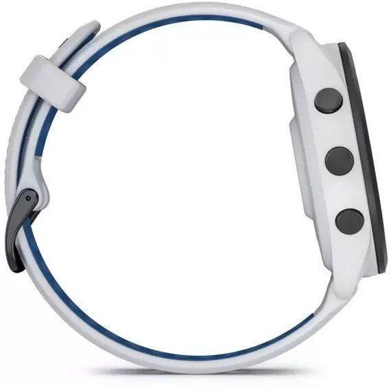 Смарт-годинник Garmin Forerunner 265 Black Bezel with Whitestone Case and Whitestone/Tidal Blue Silicone Band 1062998 фото