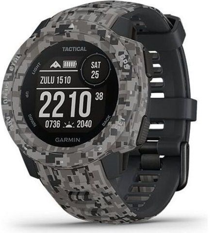 Смарт-часы Garmin Instinct Tactical Edition Outdoor GPS Watch Camo Graphite 822337 фото
