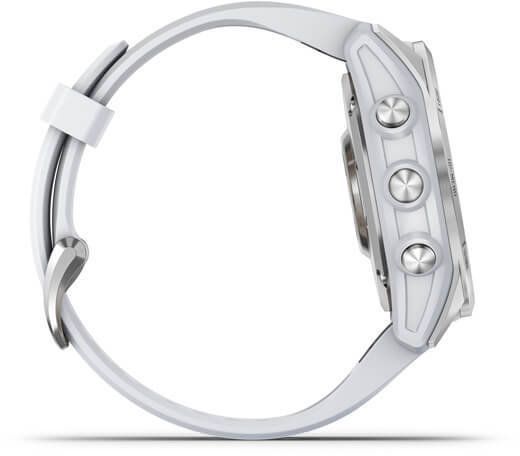 Смарт-часы Garmin Fenix 7S Silver with Whitestone Band 894149 фото