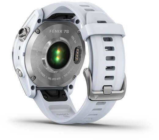 Смарт-часы Garmin Fenix 7S Silver with Whitestone Band 894149 фото
