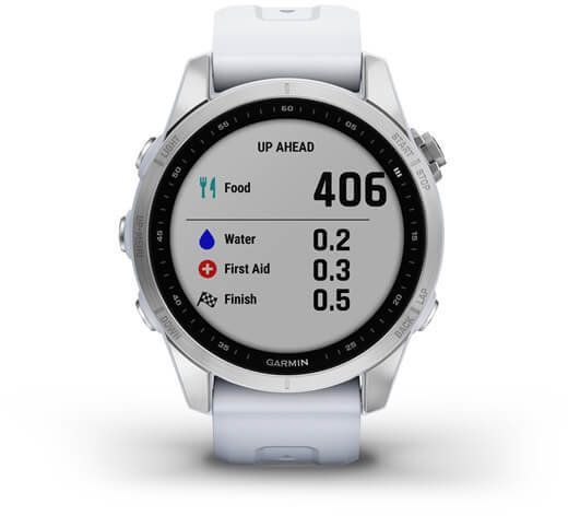 Смарт-часы Garmin Fenix 7S Silver with Whitestone Band 894149 фото