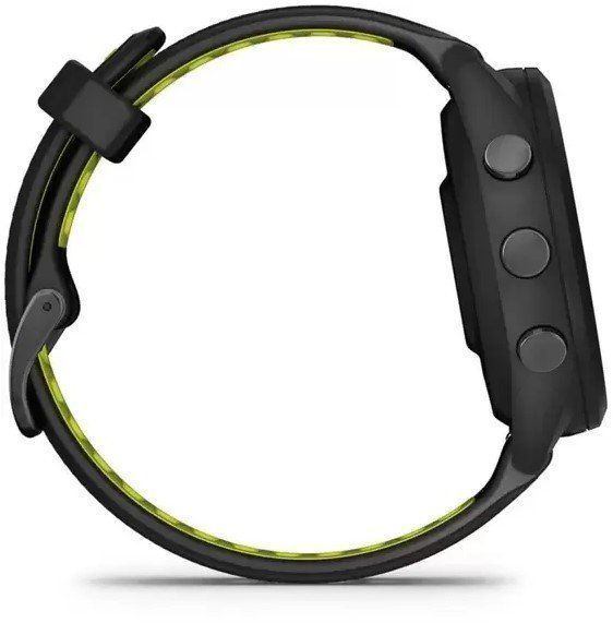 Смарт-годинник Garmin Forerunner 265S Black Bezel and Case with Black/Amp Yellow Silicone Band 1063001 фото