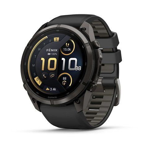 Смарт-часы Garmin Fenix 9 Pro 51mm LTE Carbon Gray DLC Titanium with Black Silicone Band (010-04337-10/11) 1482147 фото