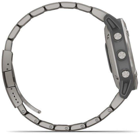 Смарт-годинник Garmin Fenix ​​6 Pro Sapphire Titanium with Vented Titanium Bracelet 956276 фото
