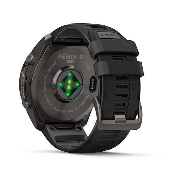 Смарт-часы Garmin Fenix 9 Pro 51mm LTE Carbon Gray DLC Titanium with Black Silicone Band (010-04337-10/11) 1482147 фото