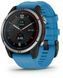 Смарт-часы Garmin Quatix 7 Standard Edition Blue Silicone Strap 921141 фото 1