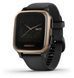 Смарт-часы Garmin Venu Sq Music Edition Rose Gold Aluminum Bezel with Black Case and Silicone 851314 фото 1