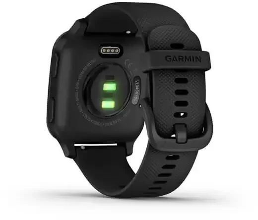 Смарт-часы Garmin Venu Sq Music Fitness Watch Black with Slate Bezel 724087 фото