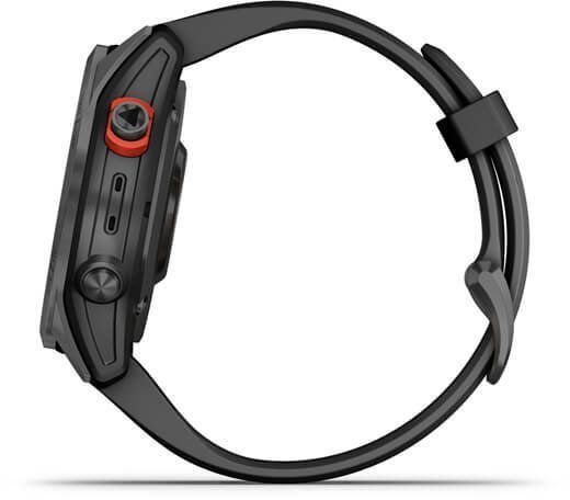 Смарт-часы Garmin Fenix 7S Solar Slate Gray with Black Band 894151 фото