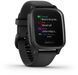 Смарт-часы Garmin Venu Sq Music Fitness Watch Black with Slate Bezel 724087 фото 2
