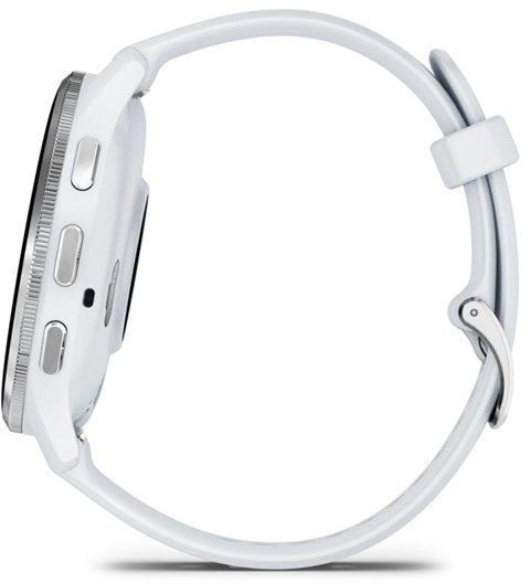Смарт-годинник Garmin Venu 3 Silver Stainless Steel Bezel with Whitestone Case and Silicone Band 1171355 фото