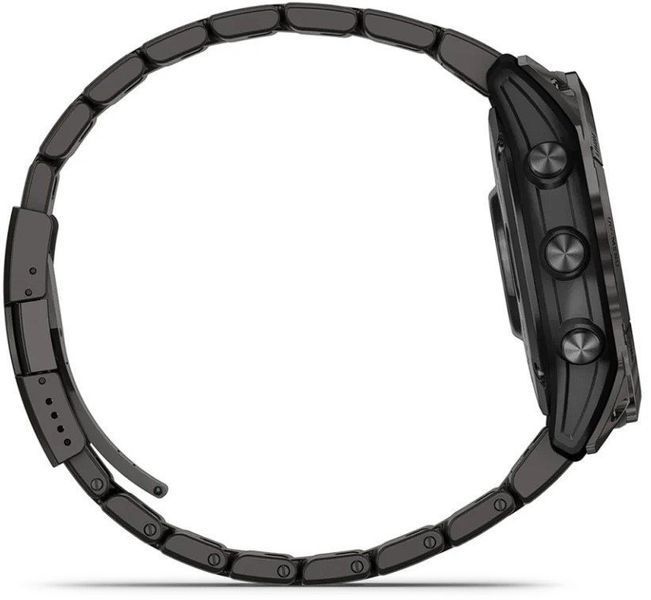 Смарт-часы Garmin Fenix 7X Pro Sapphire Solar Carbon Gray DLC Titanium with Vented Titanium Bracelet 1118685 фото