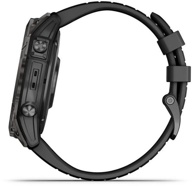 Смарт-часы Garmin Epix Pro (Gen 2) 51mm Sapphire Carbon Grey DLC Titanium with Black Band 1118726 фото