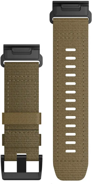 Ремінець Garmin QuickFit 26 Watch Band Tactical Coyote Tan Nylon 1091294 фото