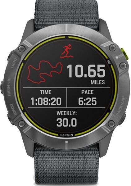 Смарт-годинник Garmin Enduro Steel with Gray UltraFit Nylon Strap 870006 фото