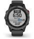 Смарт-годинник Garmin Fenix ​​6 Pro Solar Edition Slate Gray With Black Band 699312 фото 8