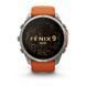 Смарт-часы Garmin Fenix 9 Pro 51mm LTE Titanium with Autumn Orange/Orange Silicone Band (010-04337-00/01) 1482153 фото 2