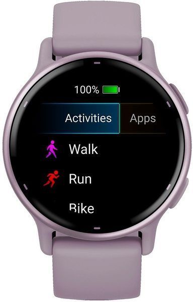 Смарт-часы Garmin Vivoactive 5 Metallic Orchid Aluminium Bezel with Orchid Case and Silicone Band 1183621 фото