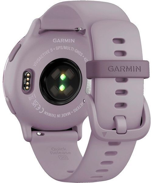 Смарт-часы Garmin Vivoactive 5 Metallic Orchid Aluminium Bezel with Orchid Case and Silicone Band 1183621 фото