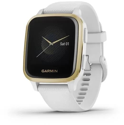 Смарт-годинник Garmin Venu SQ White/Light Gold 699643 фото