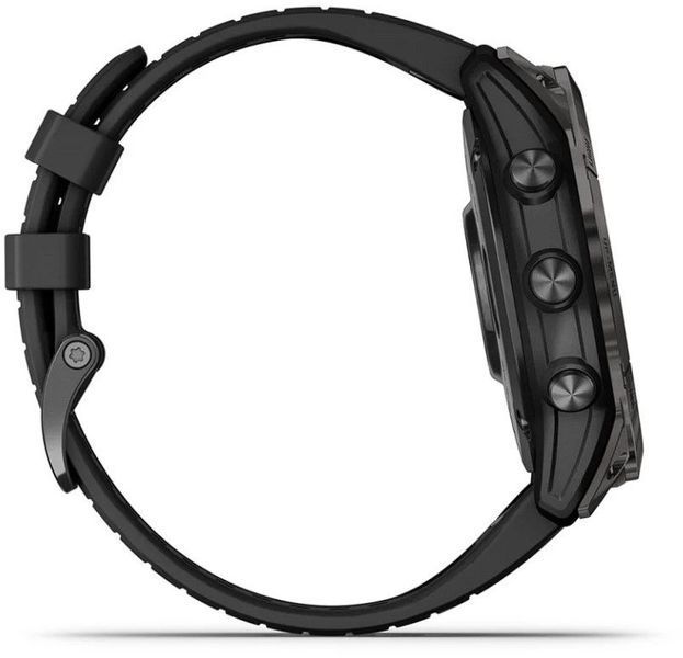 Смарт-годинник Garmin Fenix ​​7X Pro Solar Slate Grey with Black Band 1118692 фото