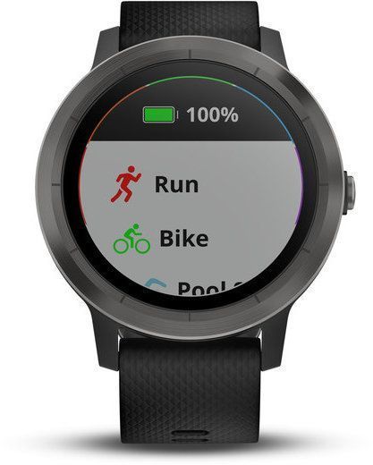 Смарт-часы Garmin Vivoactive 3 Black With Slate Hardware 391701 фото