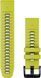Ремінець Garmin QuickFit 22 Watch Bands Electric Lime/Graphite Silicone