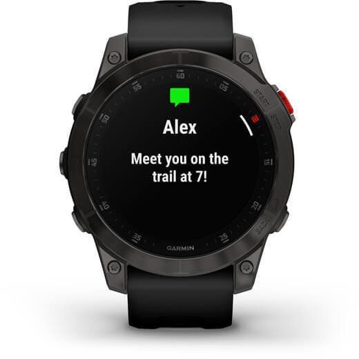 Смарт-часы Garmin Epix (Gen 2) Sapphire Black Titanium 893886 фото
