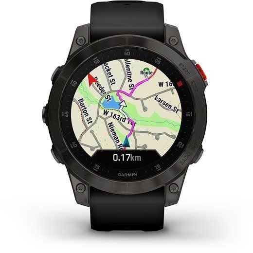Смарт-часы Garmin Epix (Gen 2) Sapphire Black Titanium 893886 фото