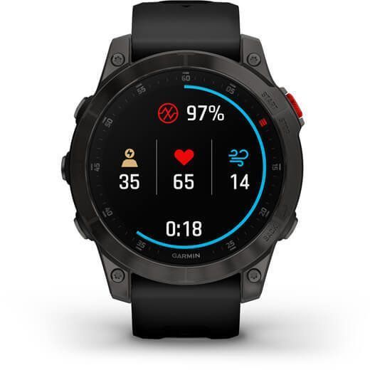 Смарт-часы Garmin Epix (Gen 2) Sapphire Black Titanium 893886 фото
