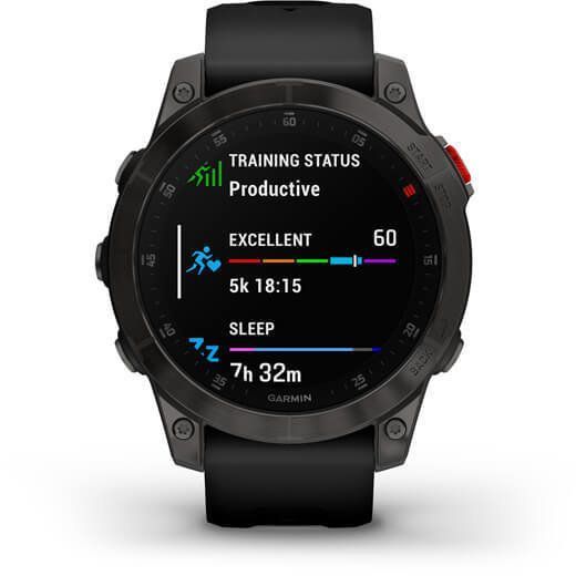 Смарт-часы Garmin Epix (Gen 2) Sapphire Black Titanium 893886 фото