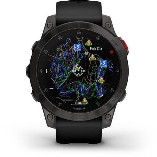 Смарт-часы Garmin Epix (Gen 2) Sapphire Black Titanium 893886 фото
