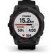 Смарт-годинник Garmin Fenix ​​7X Sapphire Solar Black DLC Titanium with Black Band 894158 фото 11