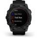 Смарт-годинник Garmin Fenix ​​7X Sapphire Solar Black DLC Titanium with Black Band 894158 фото 8