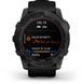 Смарт-годинник Garmin Fenix ​​7X Sapphire Solar Black DLC Titanium with Black Band 894158 фото 2