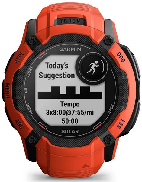 Смарт-годинник Garmin Instinct 2X Solar Flame Red 1084554 фото