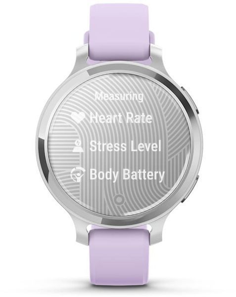 Смарт-часы Garmin Lily 2 Active Silver with Purple Jasmine Silicone Band 1359498 фото
