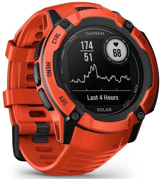 Смарт-годинник Garmin Instinct 2X Solar Flame Red 1084554 фото