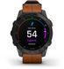 Смарт-часы Garmin Epix (Gen 2) Sapphire Black Titanium with Chestnut Leather Band 893889 фото 12