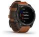 Смарт-часы Garmin Epix (Gen 2) Sapphire Black Titanium with Chestnut Leather Band 893889 фото 10